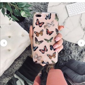 VELVET CAVIAR BUTTERFLY PHONE CASE